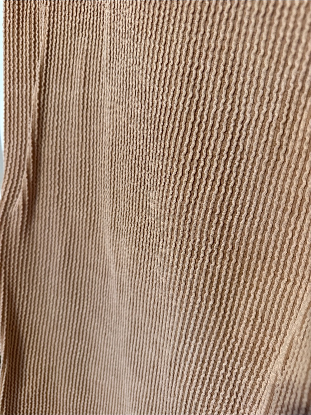 Bibi Wide-Leg Knit Pants in Camel - Picture 2 of 4